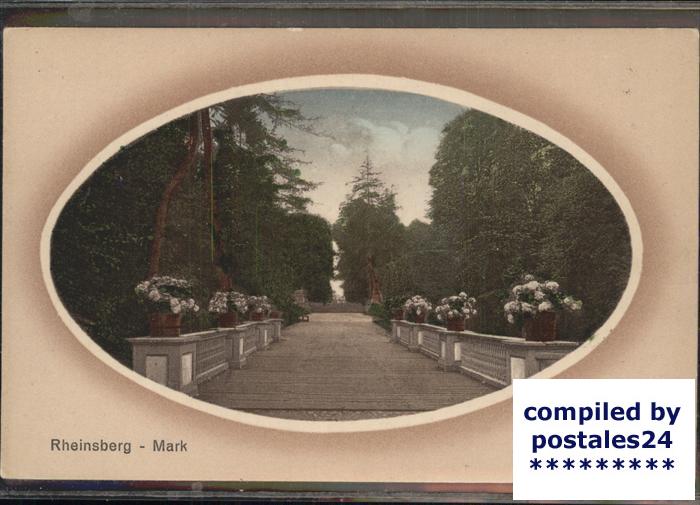 Rheinsberg Park Brücke