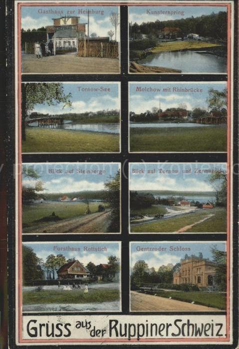 Ruppin Brandenburg Heimburg Tornowsee Molchow Steinberge Z