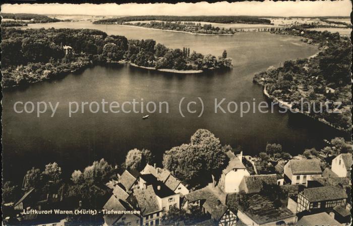 Waren Mueritz Tiefwarensee Panorama