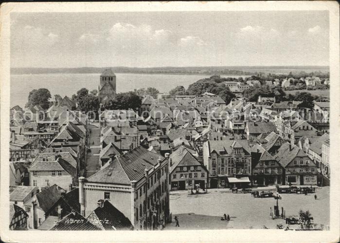 Waren Mueritz Stadtblick