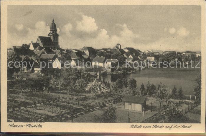 Waren Mueritz Stadtblick