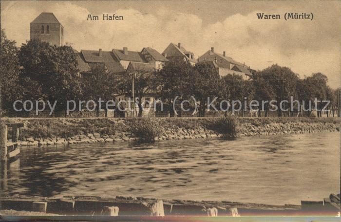 Waren Mueritz Am Hafen