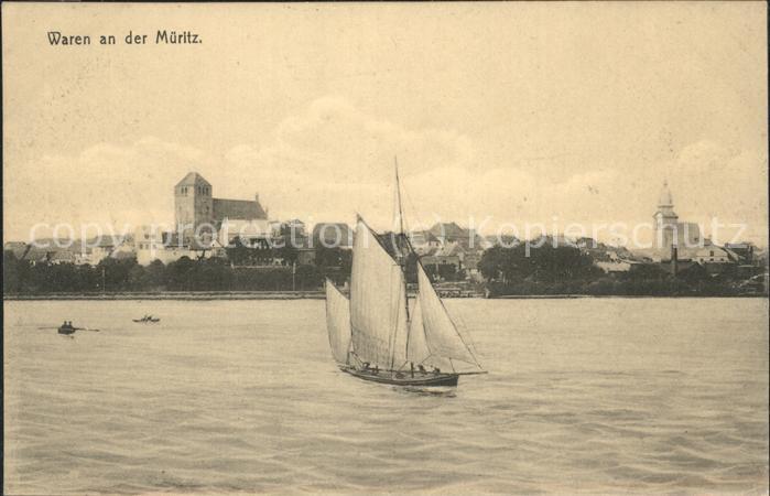 Waren Mueritz Segelpartie Panorama