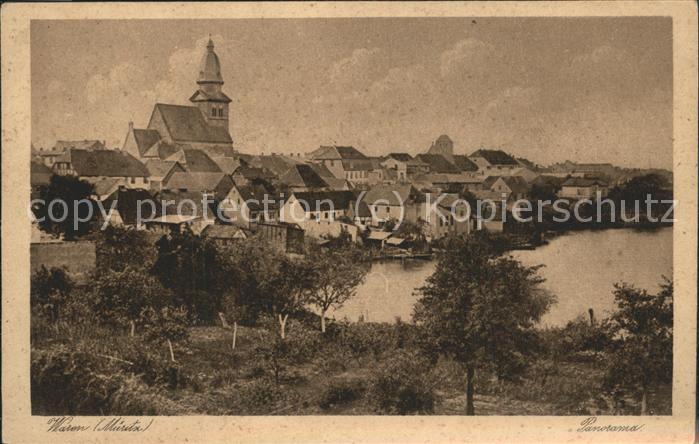 Waren Mueritz Stadtblick