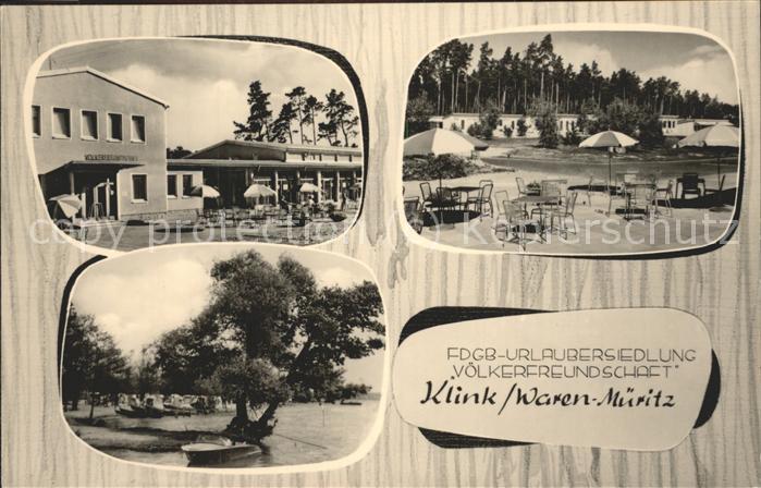 Waren Klink FDGB Urlaubersiedlung Völkerfreundschaf