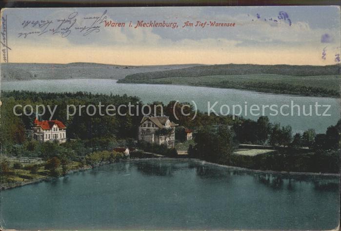 Waren Mueritz Am Tiefwarensee Feldpost