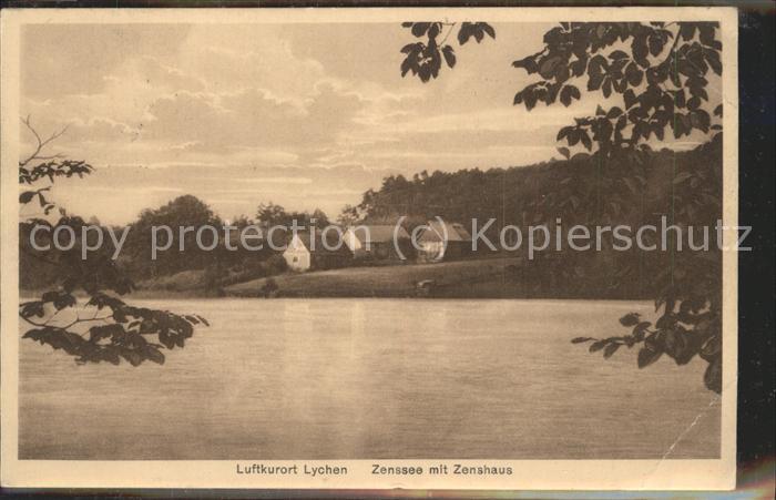 Lychen Zenssee mit Zenshaus