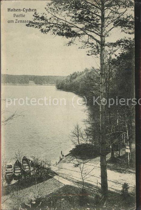 Hohenlychen (Untermark) Partie am Zenssee