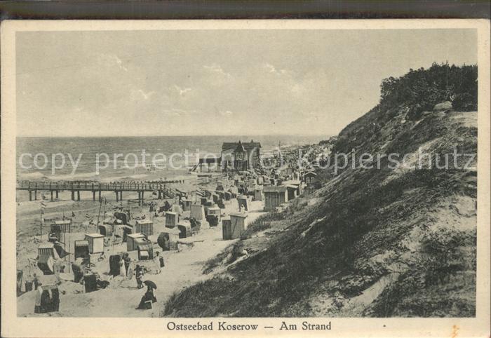 Koserow Ostseebad Usedom Strandleben