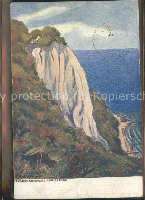 Stubbenkammer Ruegen Königsstuhl Kreidefelsen Aussichtsplatt