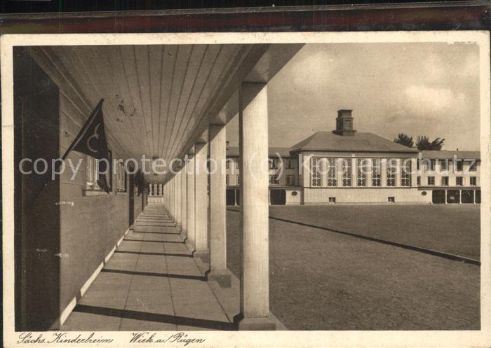 Wiek Ruegen Saechsisches Kinderheim Wirtschaftsgebaeude