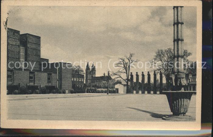 MAGDEBURG  CITY Ehrenhof Stadthalle Dom