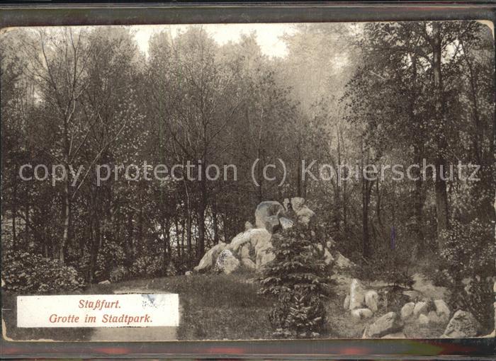 Stassfurt Grotte im Stadtpark