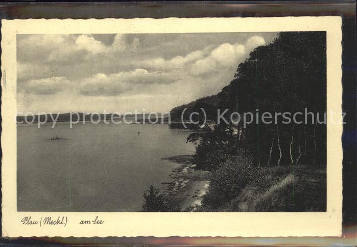 Plau See Partie am Plauer See