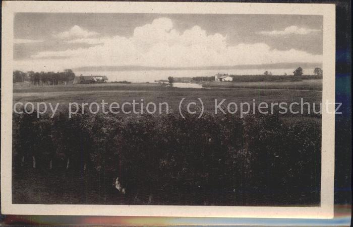 Plau See Blick vom Burgturm auf die Elde