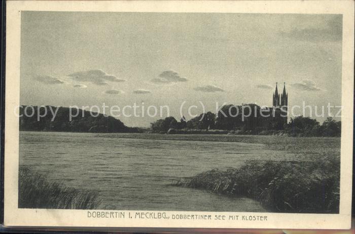 Dobbertin Partie am See Kloster