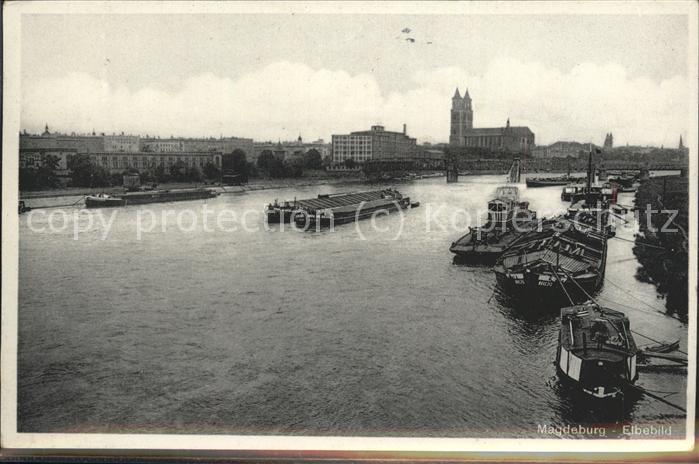 MAGDEBURG  CITY Elbebild