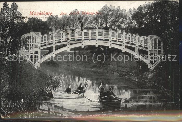 MAGDEBURG  CITY Adolf Mittag See