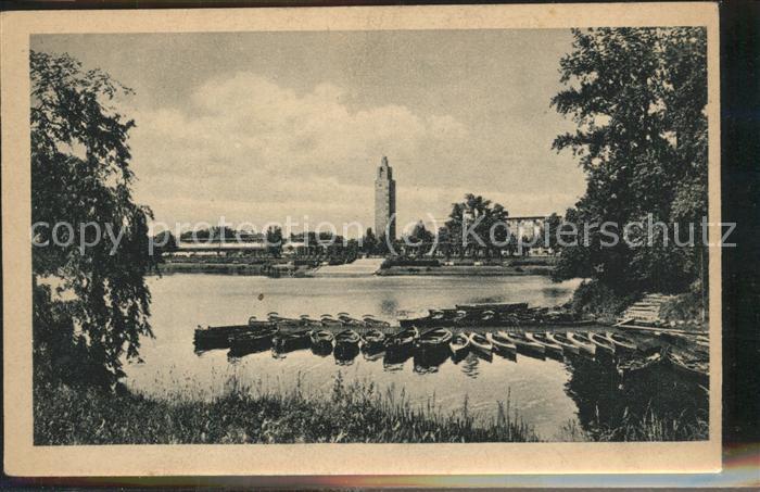 MAGDEBURG  CITY Adolf-Mittag-See Ausstellungsturm