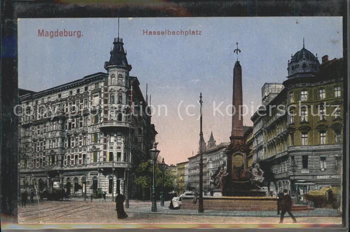 MAGDEBURG  CITY Hasselbachplatz