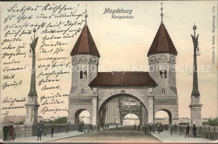 MAGDEBURG  CITY Koenigsbruecke