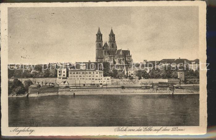 MAGDEBURG  CITY Elbe Dom