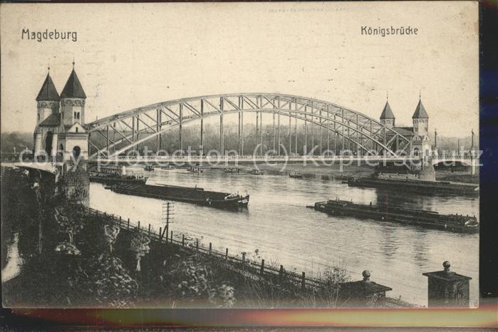 MAGDEBURG  CITY Koenigsbruecke