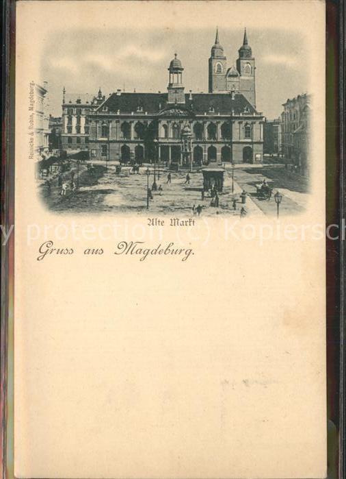 MAGDEBURG  CITY Alte Markt