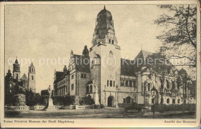 MAGDEBURG  CITY Kaiser Friedrich Museum