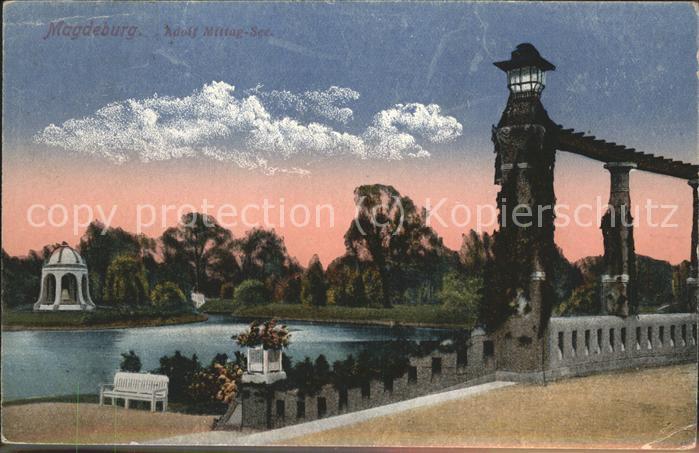 MAGDEBURG  CITY Adolf Mittag See