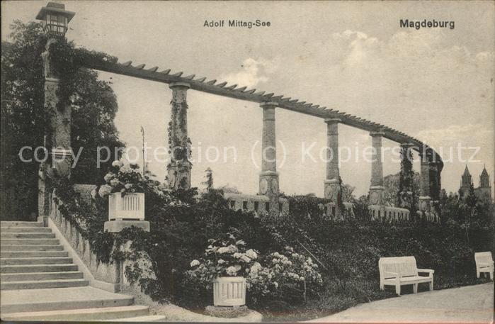 MAGDEBURG  CITY Adolf Mittag See