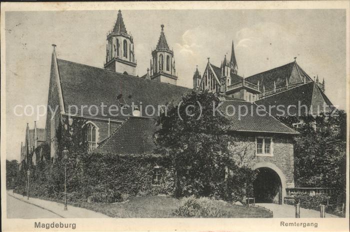 MAGDEBURG  CITY Remtergang