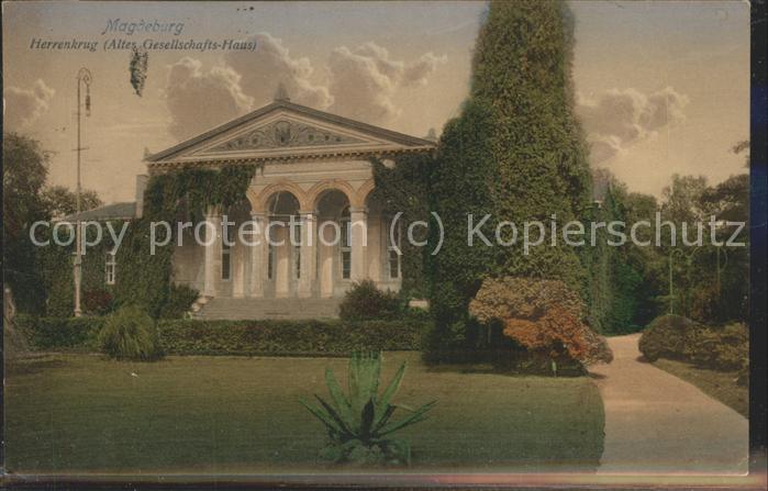 MAGDEBURG  CITY Herrenkrug Altes Gesellschafts-Haus