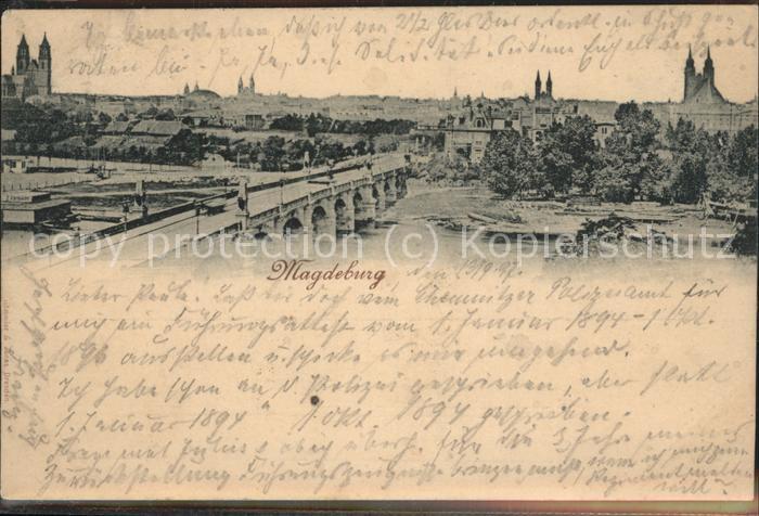 MAGDEBURG  CITY Bruecke
