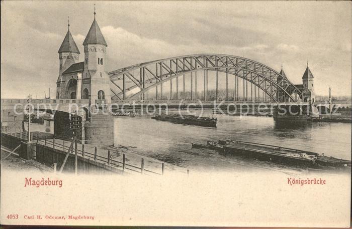 MAGDEBURG  CITY Koenigsbruecke