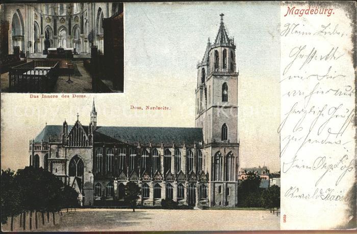 MAGDEBURG  CITY Dom Innere Nordseite
