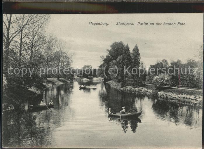 MAGDEBURG  CITY Stadtpark Elbe