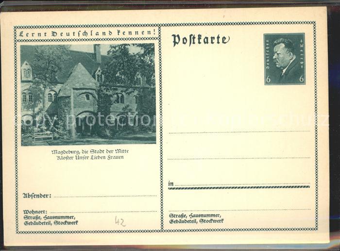 MAGDEBURG  CITY Kloster unter den Linden