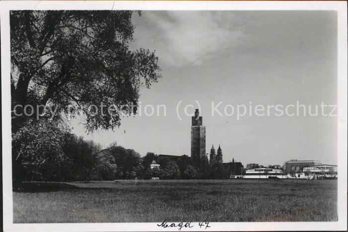 MAGDEBURG  CITY Ausstellungsturm Stadtpark