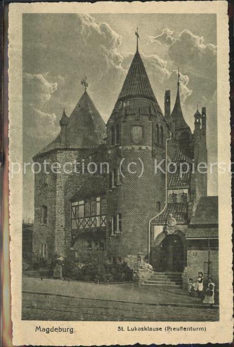 MAGDEBURG  CITY St. Lukasklause Preussenturm