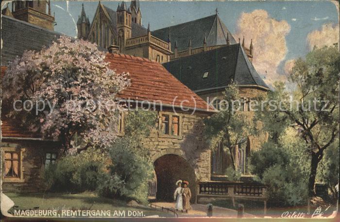 MAGDEBURG  CITY Dom Remtergang