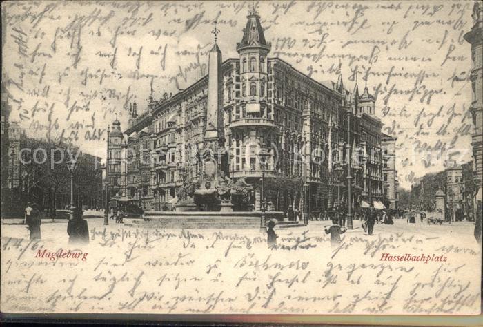 MAGDEBURG  CITY Hasselbachplatz