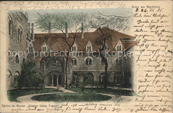 MAGDEBURG  CITY Kloster unser lieben Frauen