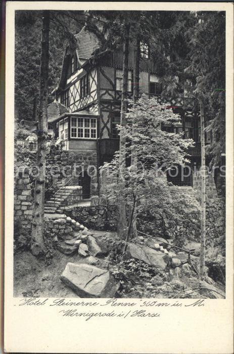 Wernigerode Harz Hotel Steinere Renne