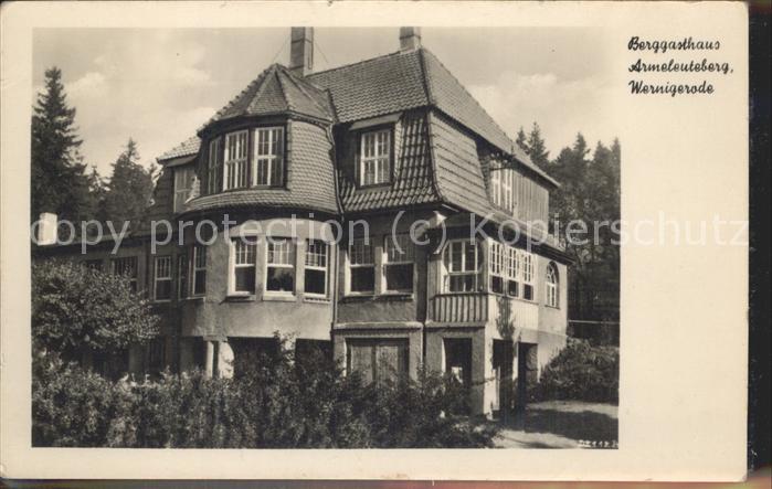 Wernigerode Harz Berggasthaus Armeleuteberg