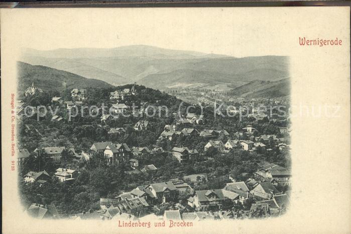 Wernigerode Harz Lindenberg u.Brocken