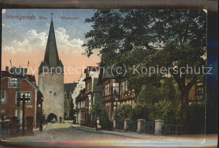 Wernigerode Harz Westerntor
