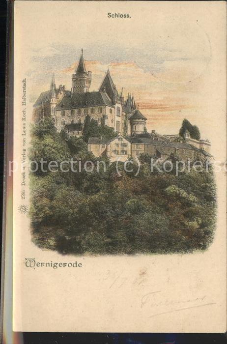 Wernigerode Harz Schloss