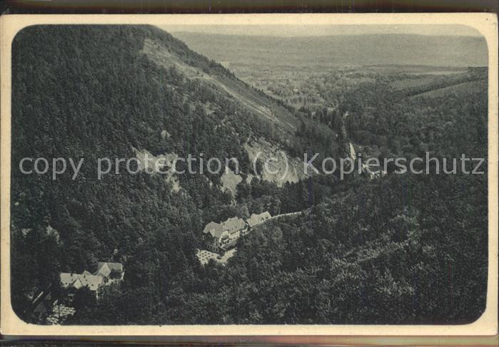 Wernigerode Harz Blick vom Jlsestein