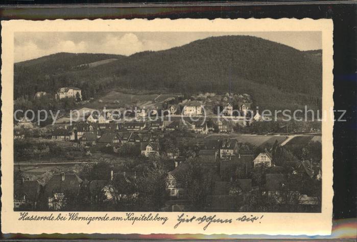 Wernigerode-Hasserode Am Kapitelsberg
